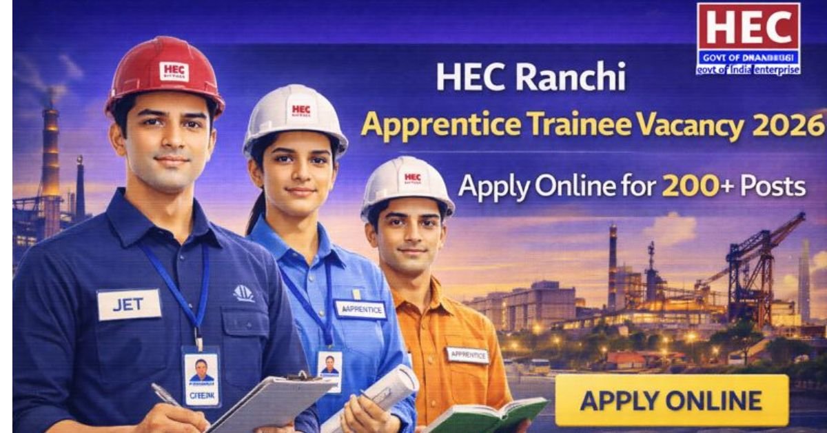 HEC Ranchi Apprentice Trainee Vacancy