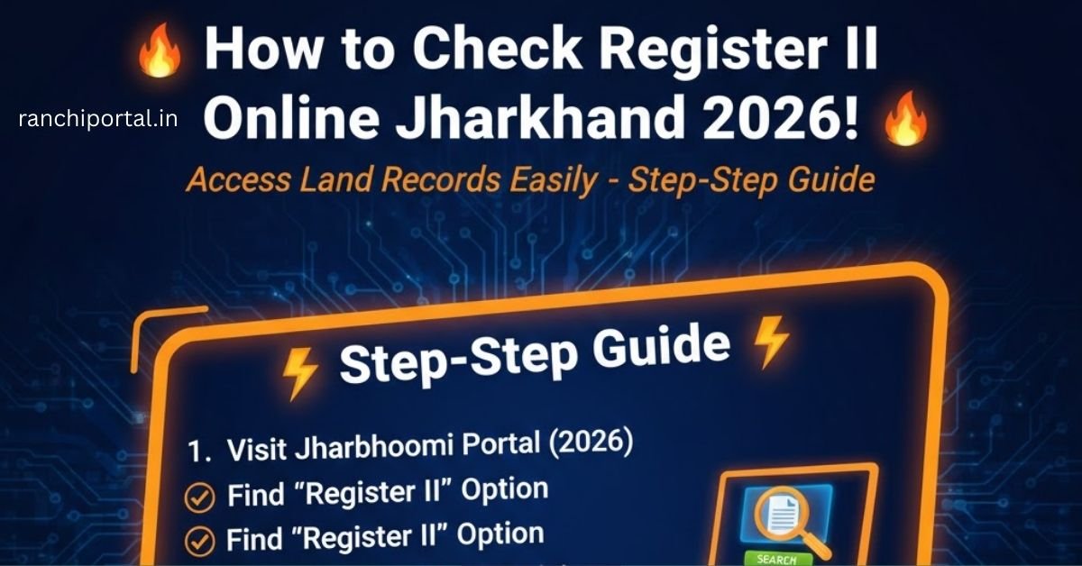 How to Check Register 2 Online Jharkhand