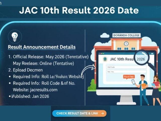 JAC 10th Result 2026 Date: Check Jharkhand Board Matric Result Online Kab Aayega