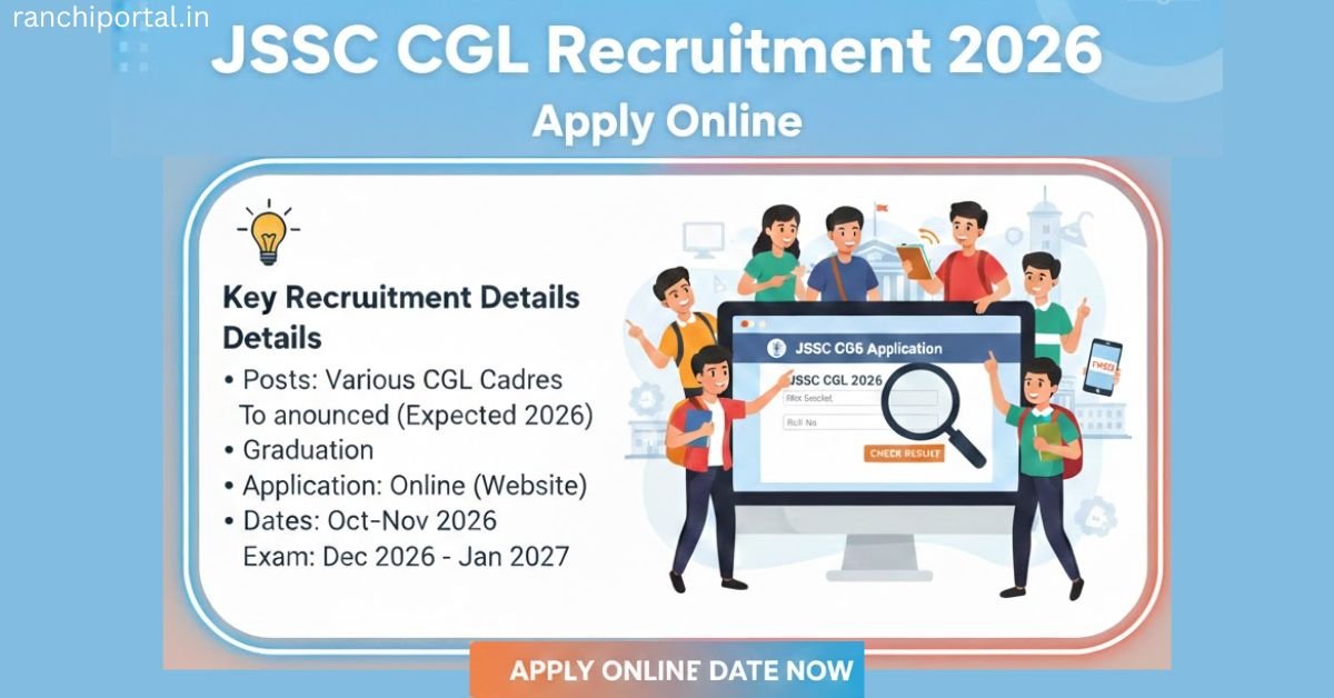 JSSC CGL Recruitment 2026 Apply Online