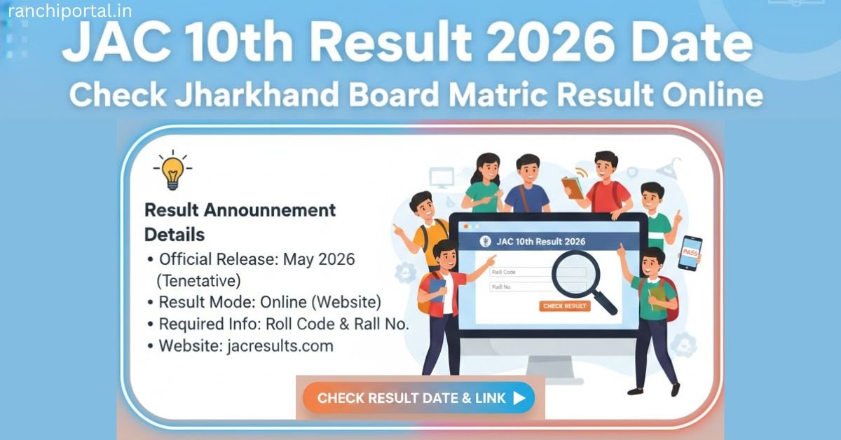 Jharkhand Board 10th Result 2026 Date