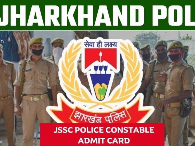 Jharkhand Police Constable Admit Card 2026 Download Link: Hall Ticket Out