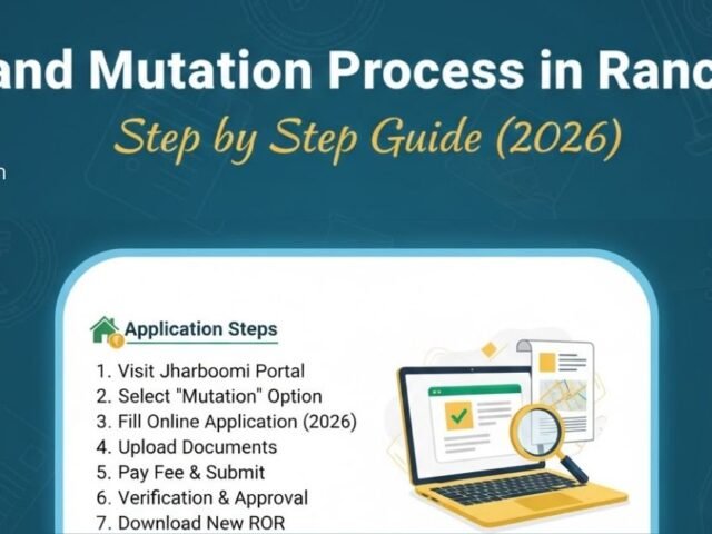Land Mutation Process in Ranchi: Step by Step Guide (2026)