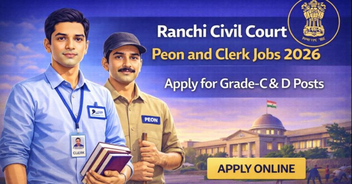 Ranchi Civil Court Peon and Clerk Jobs