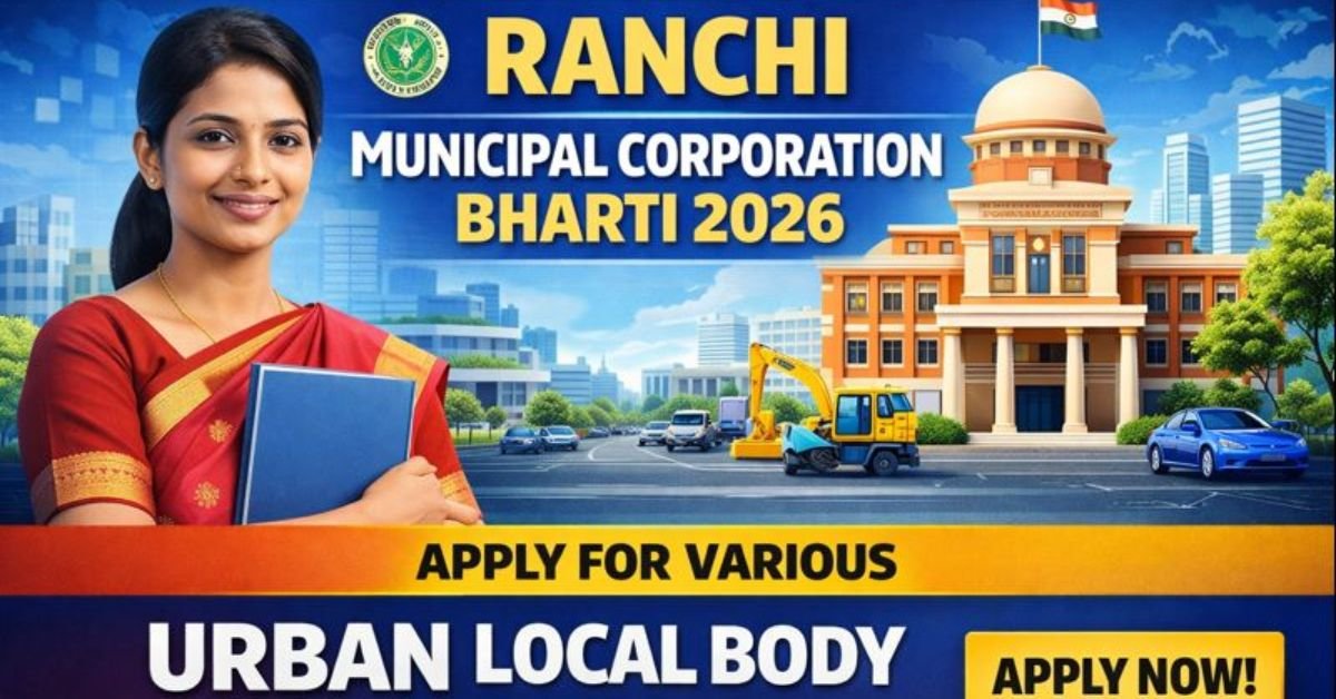 Ranchi Municipal Corporation Bharti 2026