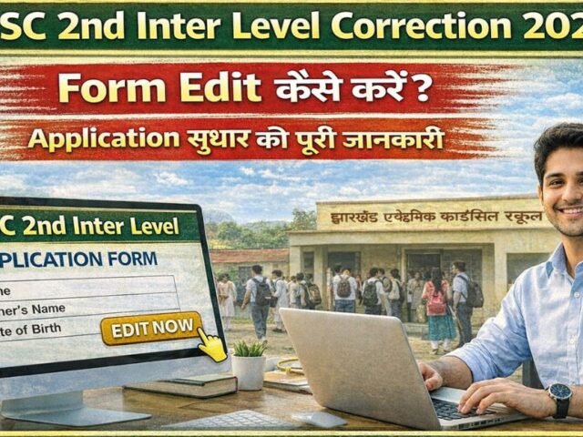 BSSC 2nd Inter Level Correction 2026: Form Edit Kaise Karein? Application Sudhar Ki Poori Jankari