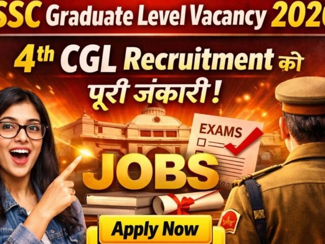 BSSC Graduate Level Vacancy 2026: BSSC Graduate Level Vacancy 2026: 4th CGL Recruitment ki Poori Jankari