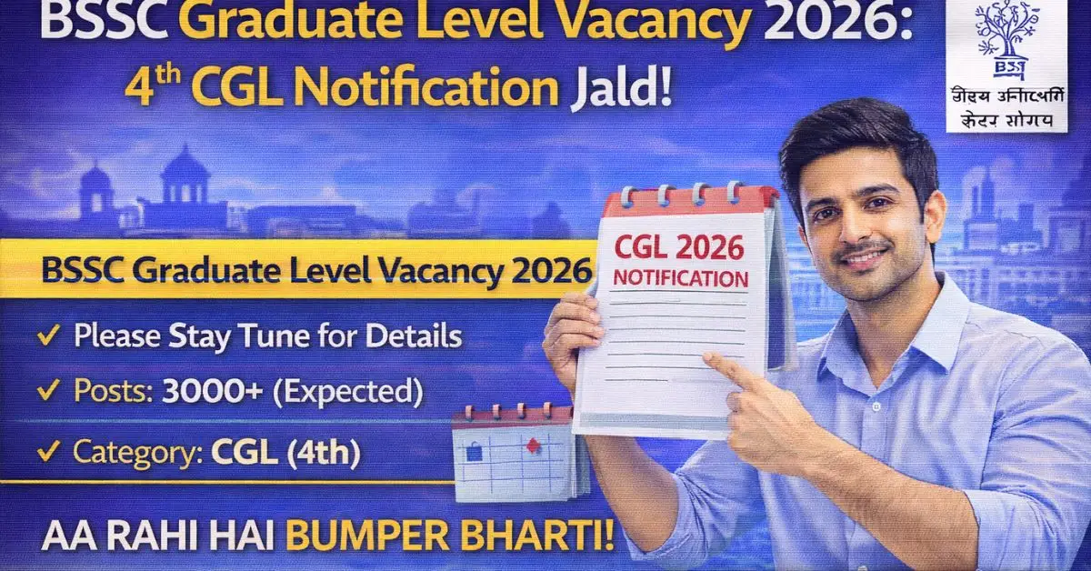 BSSC Graduate Level Vacancy 2026