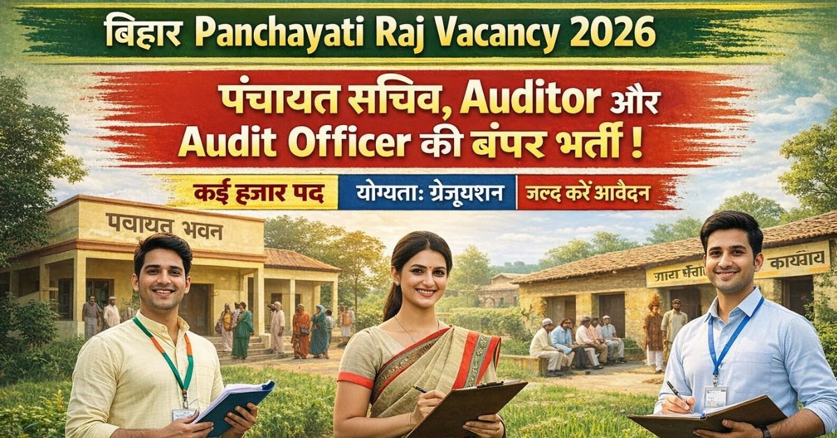 Bihar Panchayati Raj Vacancy 2026