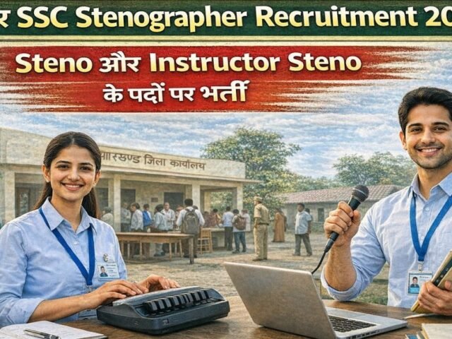 Bihar SSC Stenographer Recruitment 2026: Steno Aur Instructor Steno Ke Padon Par Bharti