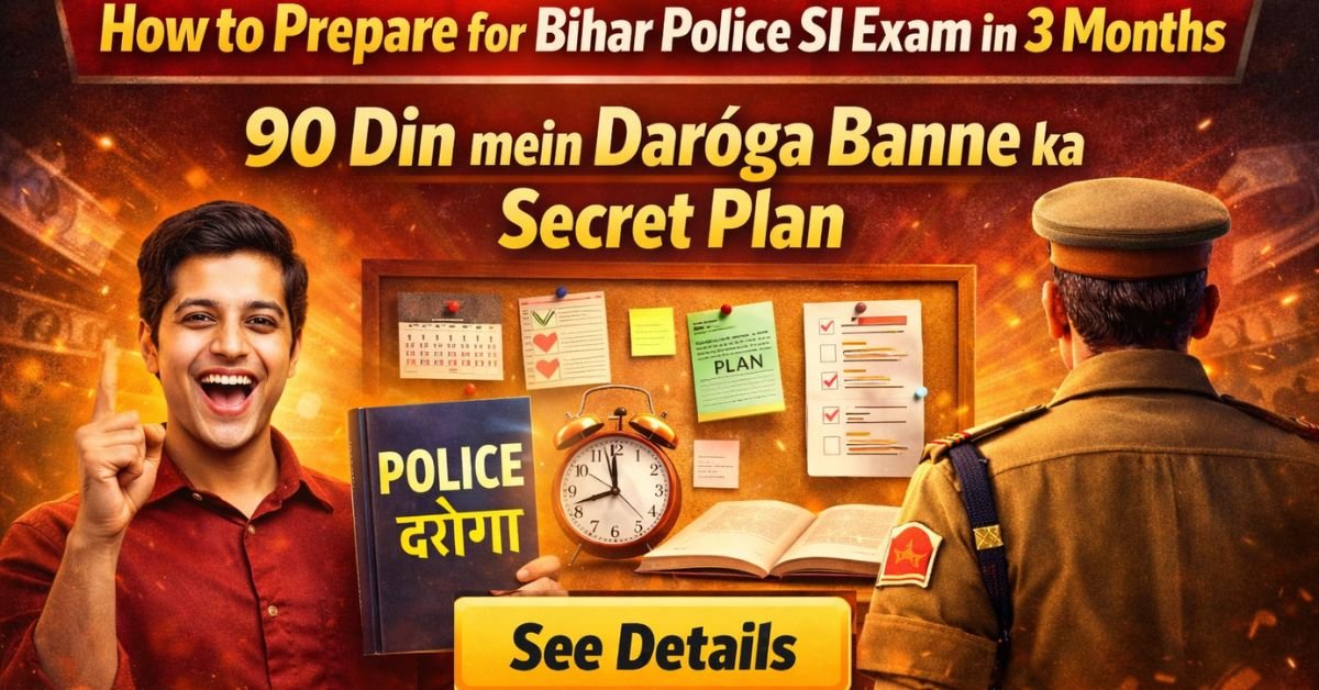 How to Prepare for Bihar Police SI Exam in 3 Months