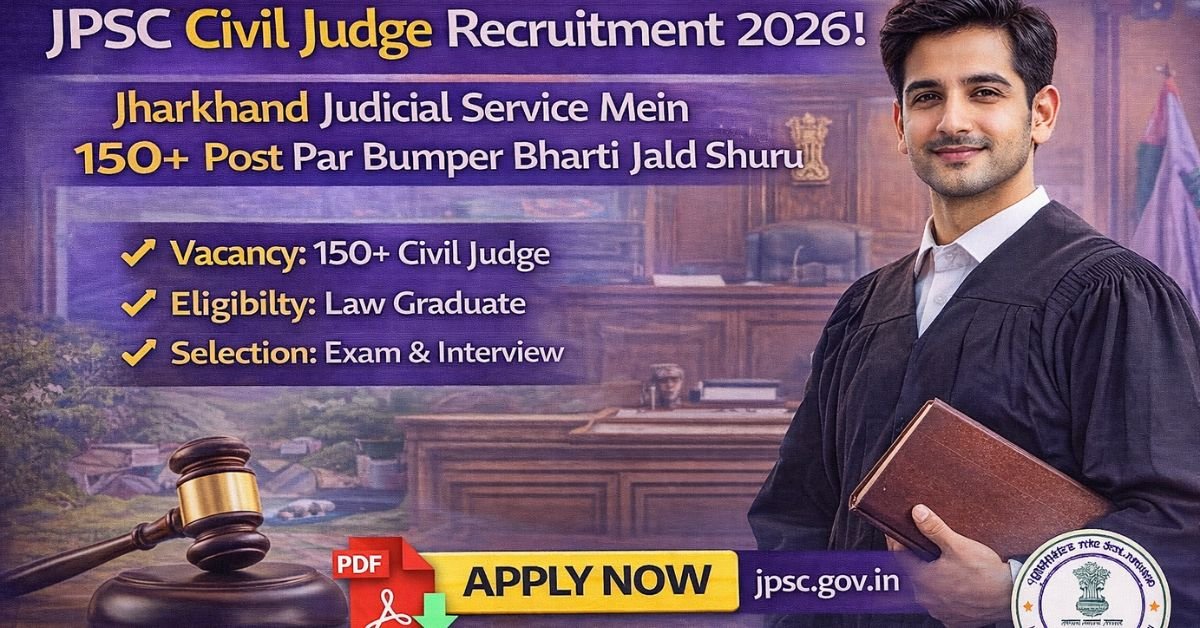 JPSC Civil Judge Recruitment 2026