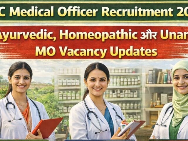 JPSC Medical Officer Recruitment 2026: Ayurvedic, Homeopathic Aur Unani MO Vacancy Updates