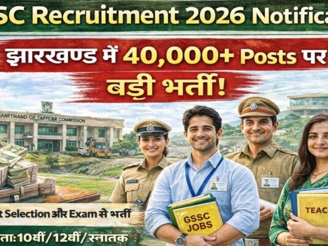 JSSC Recruitment 2026 Notification: Jharkhand Mein 40,000+ Posts Par Badi Bharti!