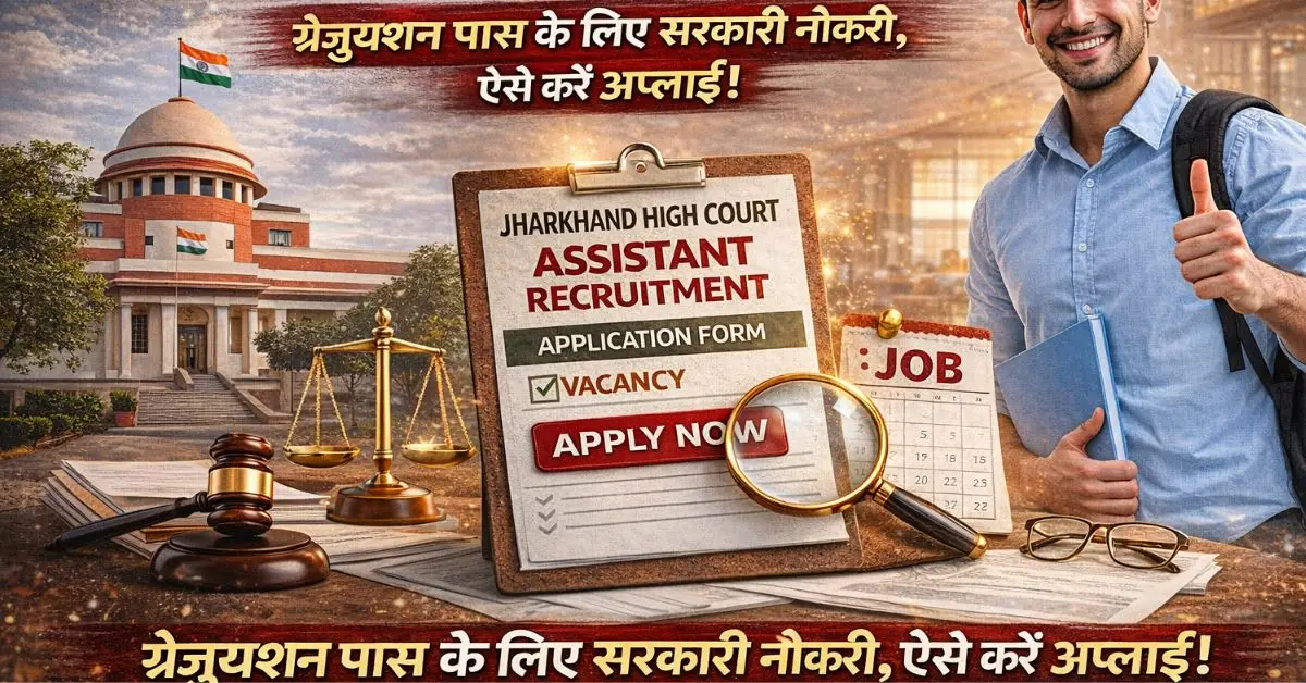 Jharkhand High Court Assistant Recruitment 2026