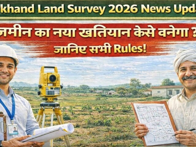 Jharkhand Land Survey 2026 News Updates: Zameen Ka Naya Khatian Kaise Banega? Janiye Sabhi Rules!