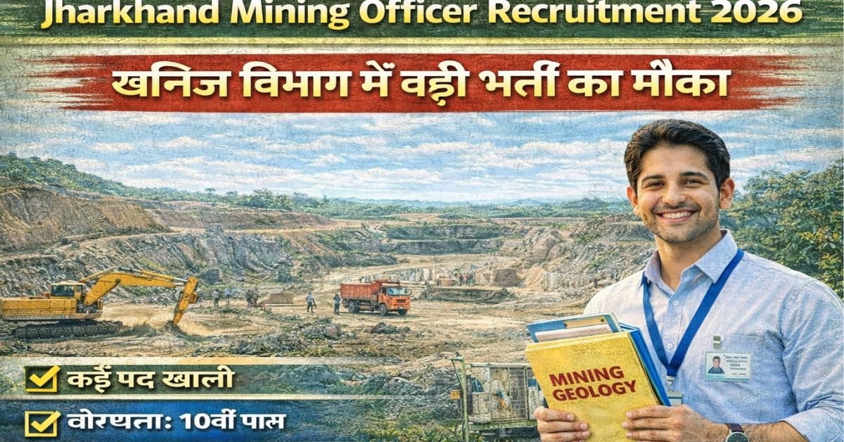 Jharkhand Mining Officer Recruitment