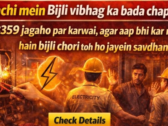 Ranchi Mein Bijli Vibhag Ka Bada Chapa: 8359 Jagaho Par Karwai, Bijli Chori Karne Waale Ho Jayein Savdhan!