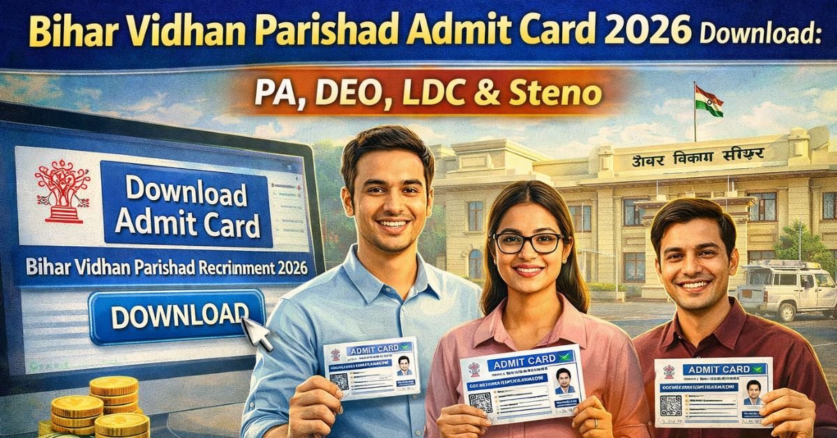 Bihar Vidhan Parishad Admit Card 2026
