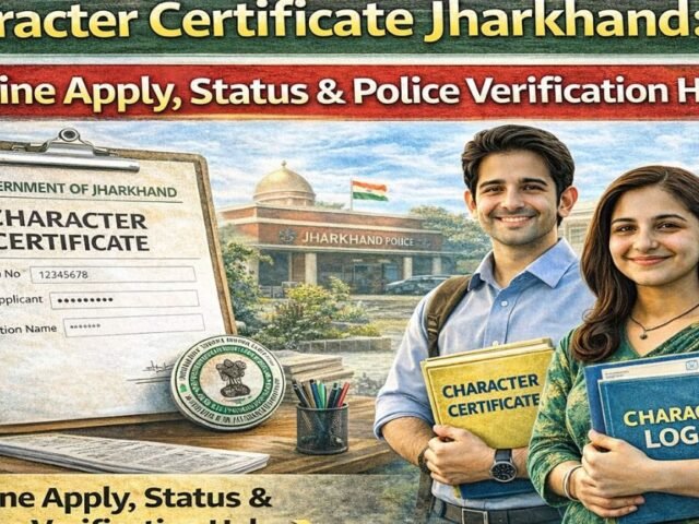 Character Certificate Jharkhand: Online Apply, Status Aur Police Verification Help