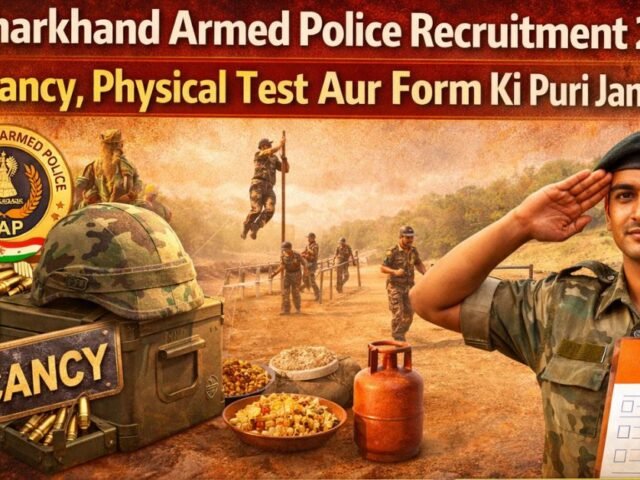 JAP Jharkhand Armed Police Recruitment 2026: Vacancy, Physical Test Aur Form Ki Puri Jankari