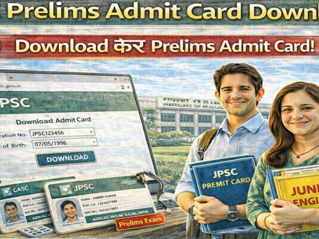 JPSC Prelims Admit Card Download 2026 Hall Ticket Link aur Exam Date Process