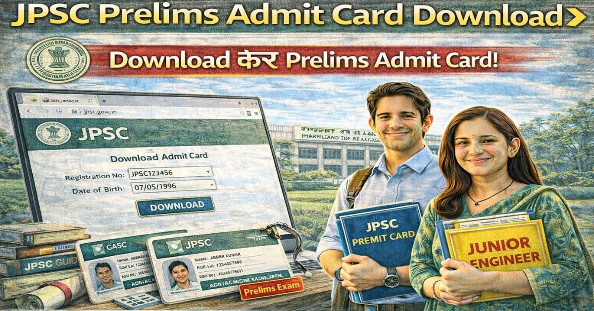 JPSC Prelims Admit Card Download
