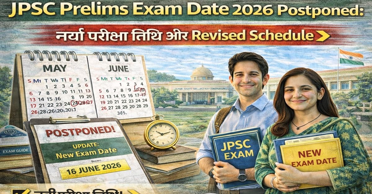 JPSC Prelims Exam Date 2026 Postponed