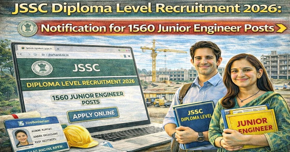 JSSC Diploma Level Recruitment 2026