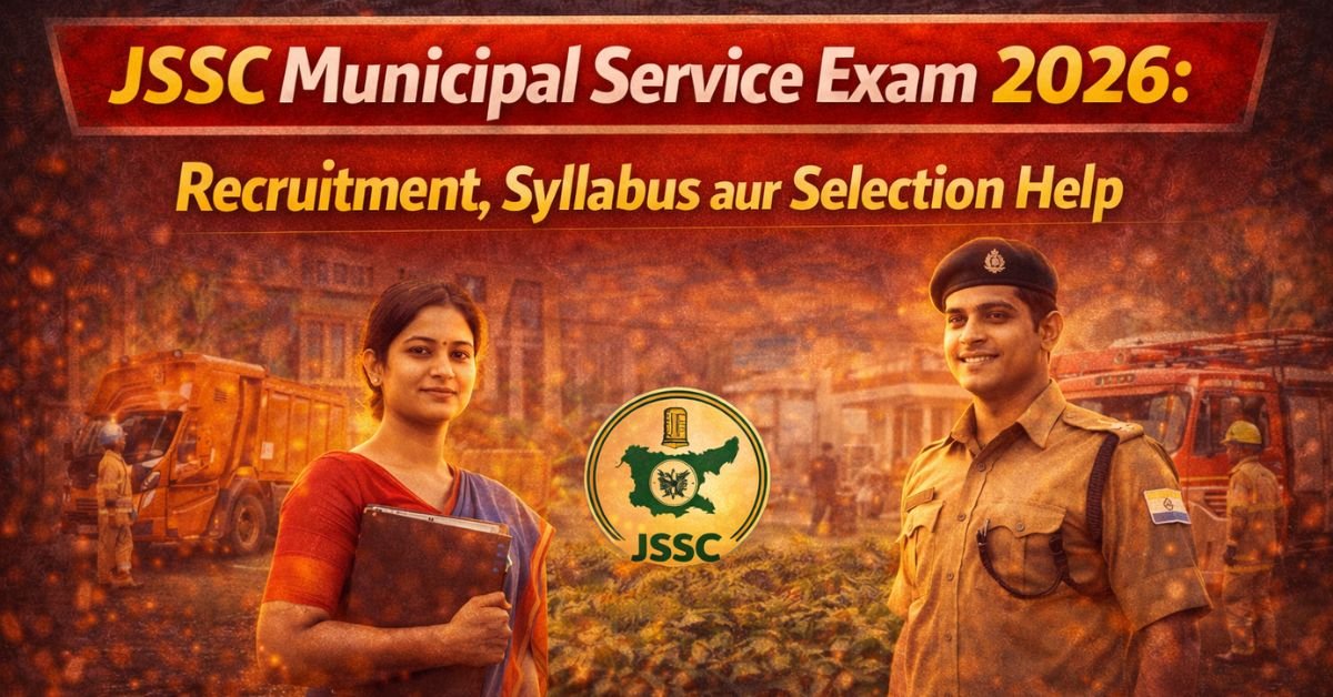 JSSC Municipal Service Exam 2026