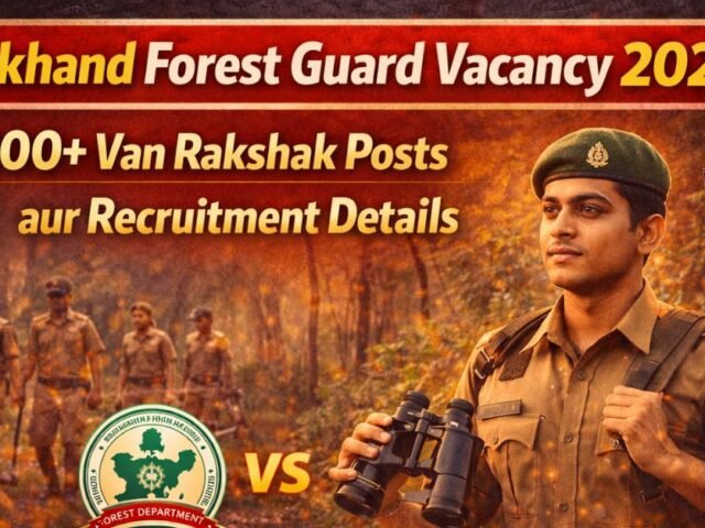 Jharkhand Forest Guard Vacancy 2026: 600+ Van Rakshak Posts aur Recruitment Details