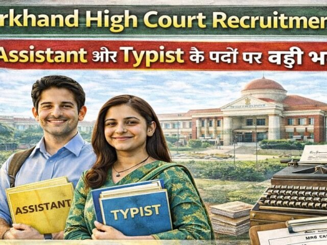 Jharkhand High Court Recruitment 2026: Assistant aur Typist Ke Padon Par Badi Bharti