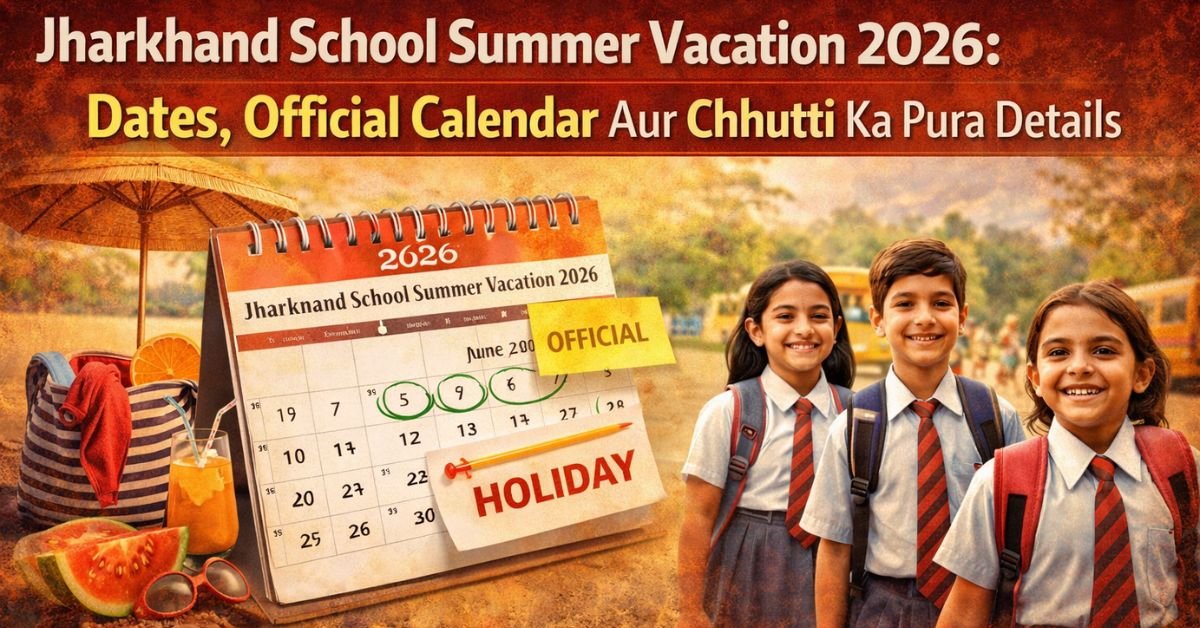 Jharkhand School Summer Vacation 2026