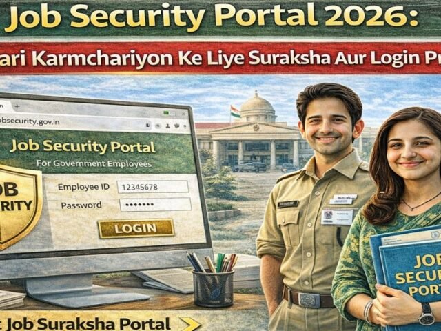 Job Security Portal 2026: Sarkaari Karmchariyon Ke Liye Suraksha Aur Login Process