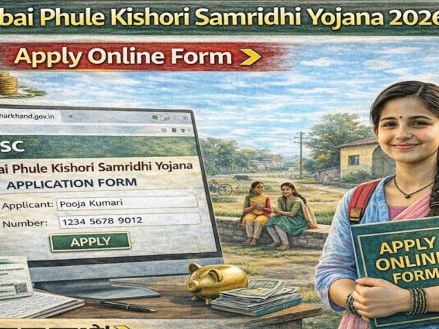 Savitribai Phule Kishori Samridhi Yojana 2026 Apply Online Form