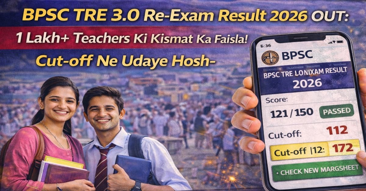 BPSC TRE 3.0 Re-Exam Result 2026