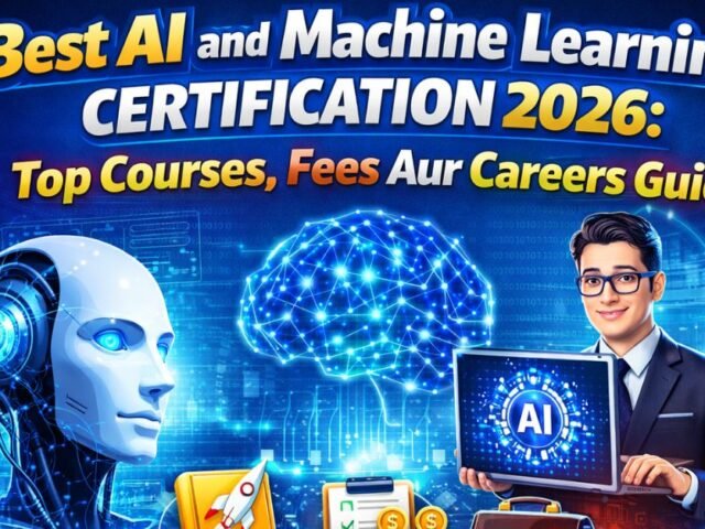 Best AI and Machine Learning Certification 2026: Top Courses, Fees Aur Career Guide