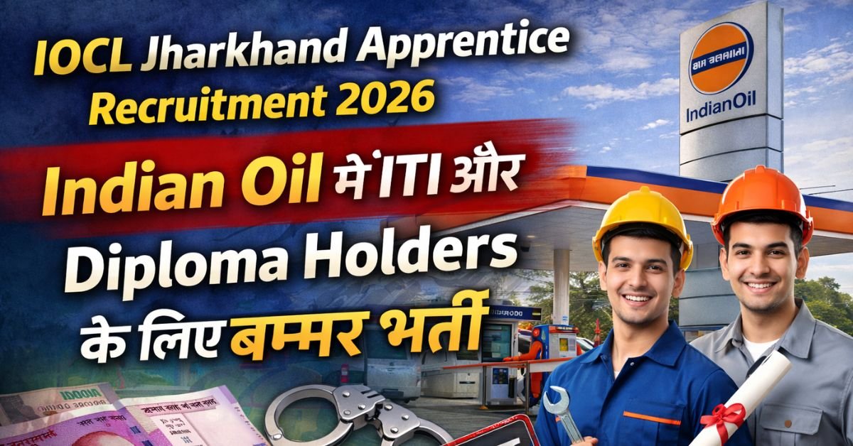 IOCL Jharkhand Apprentice Recruitment 2026