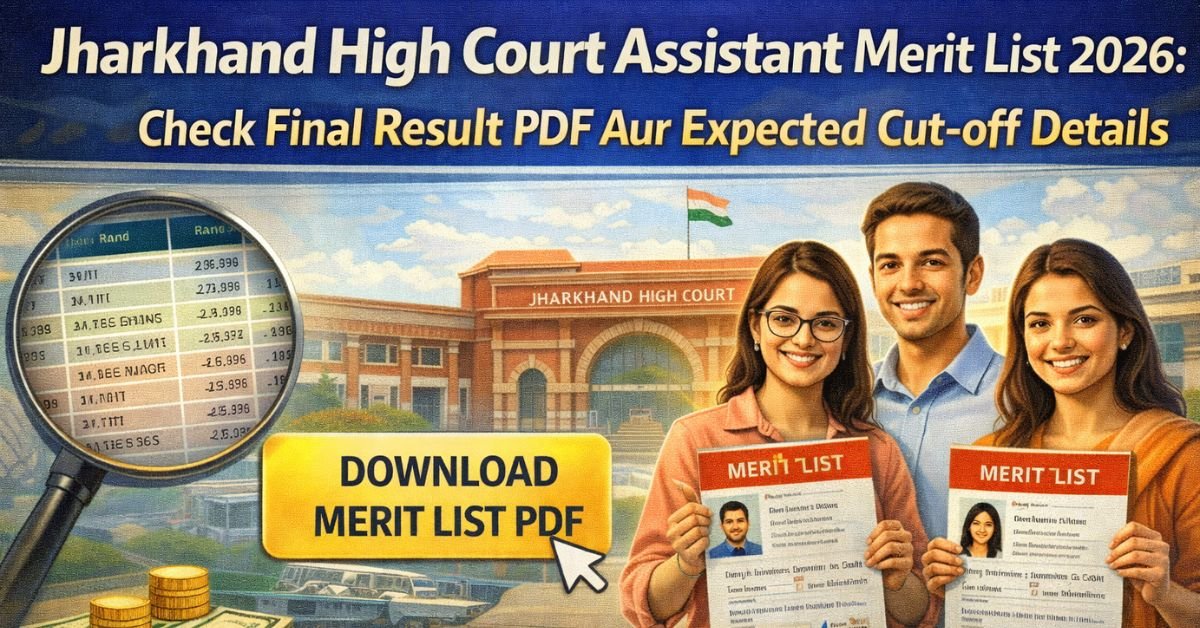 Jharkhand High Court Assistant Merit List 2026