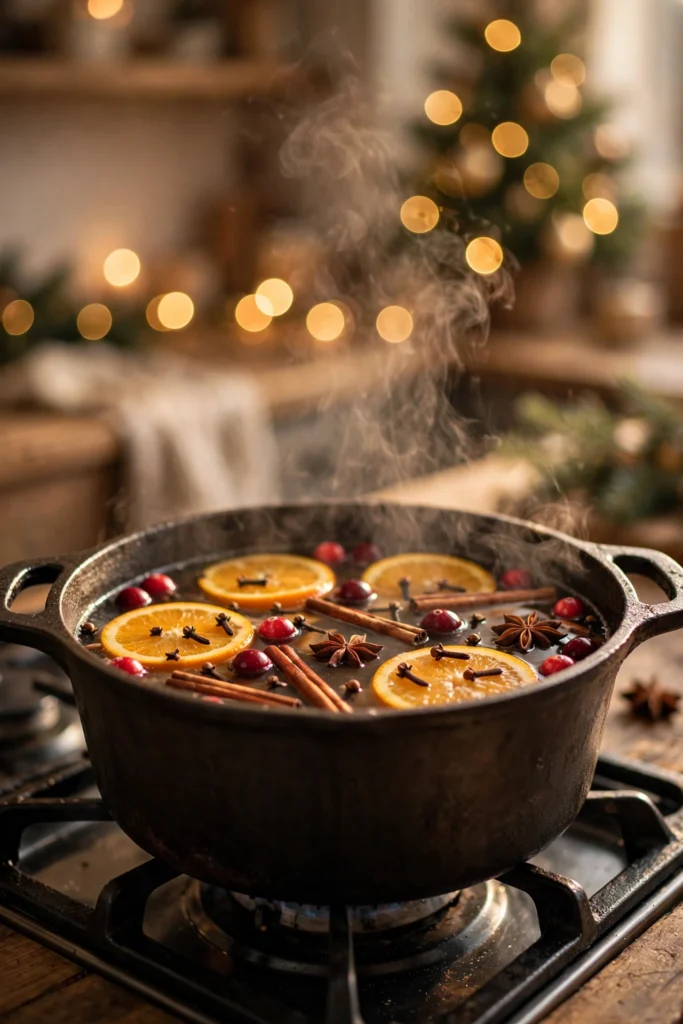 Christmas Simmer Pot: 5 Cozy Recipes That Make Your Whole Home Smell Like the Holidays