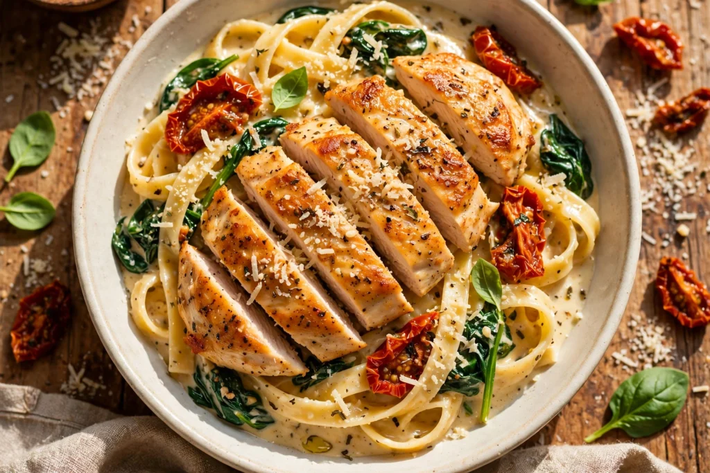 Creamy Tuscan Chicken Pasta