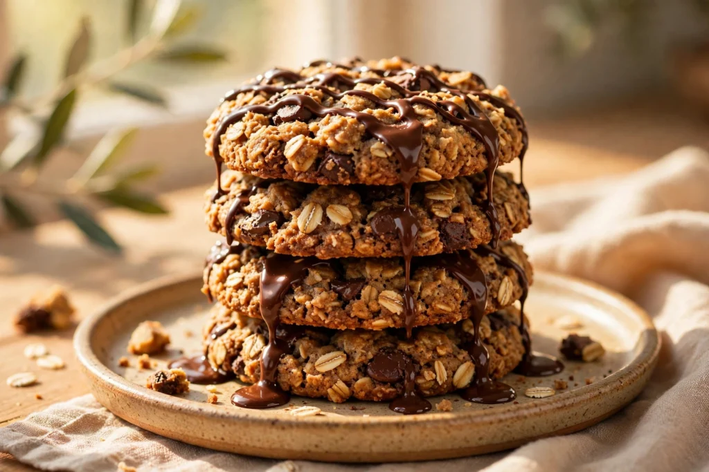 No-Bake Chocolate Oat Cookies