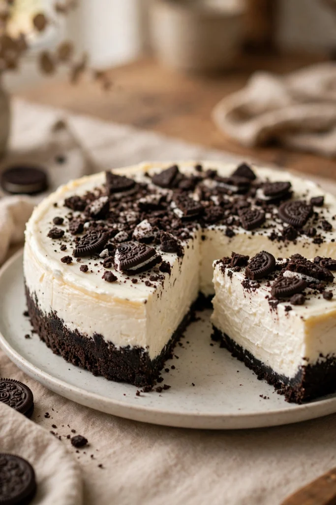 No-Bake Oreo Cheesecake