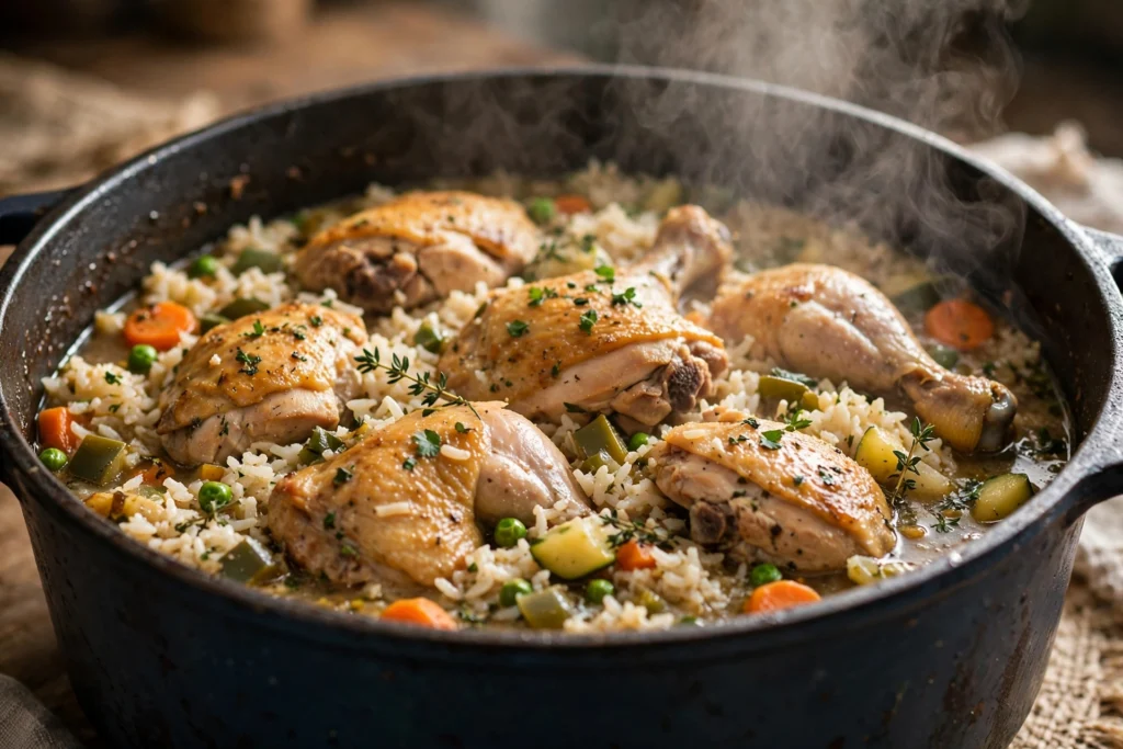 One-Pot Chicken and Rice (30 Minutes)