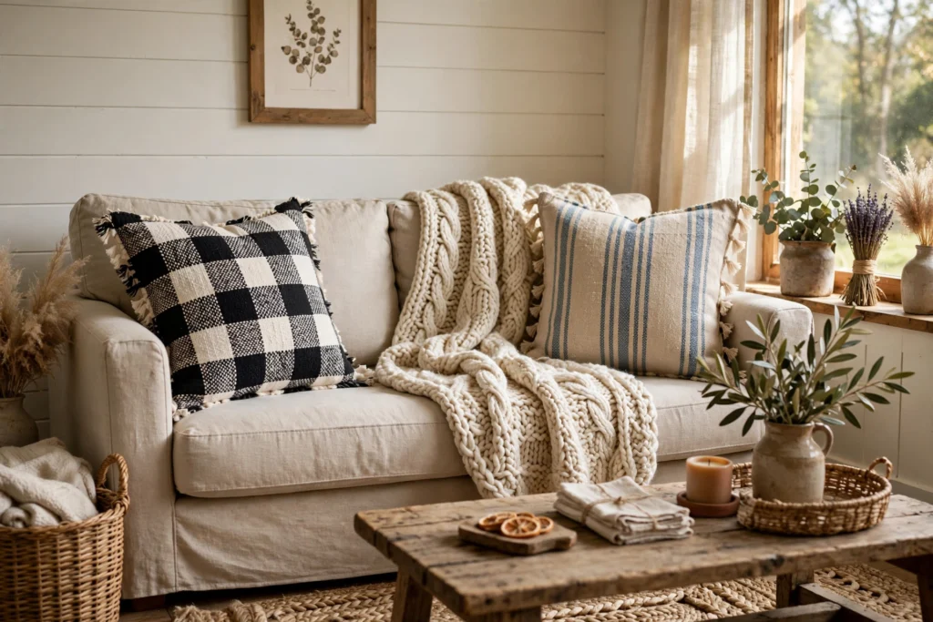 Handmade Throw Pillow Covers (No Sewing Required!)