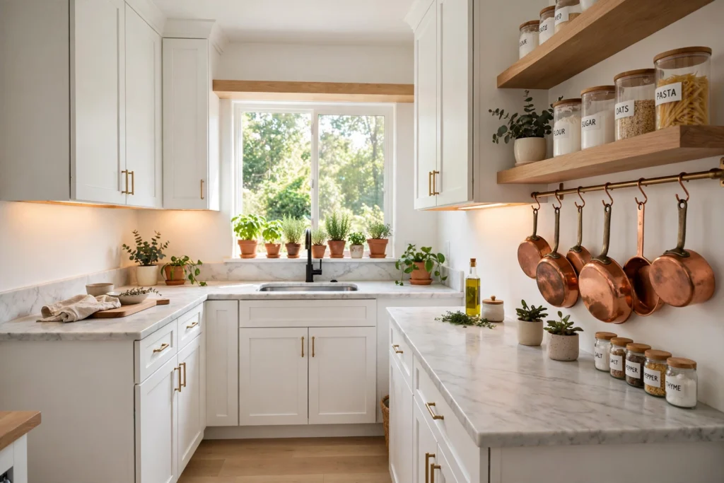 20 Small Kitchen Decor Ideas That Feel Bigger