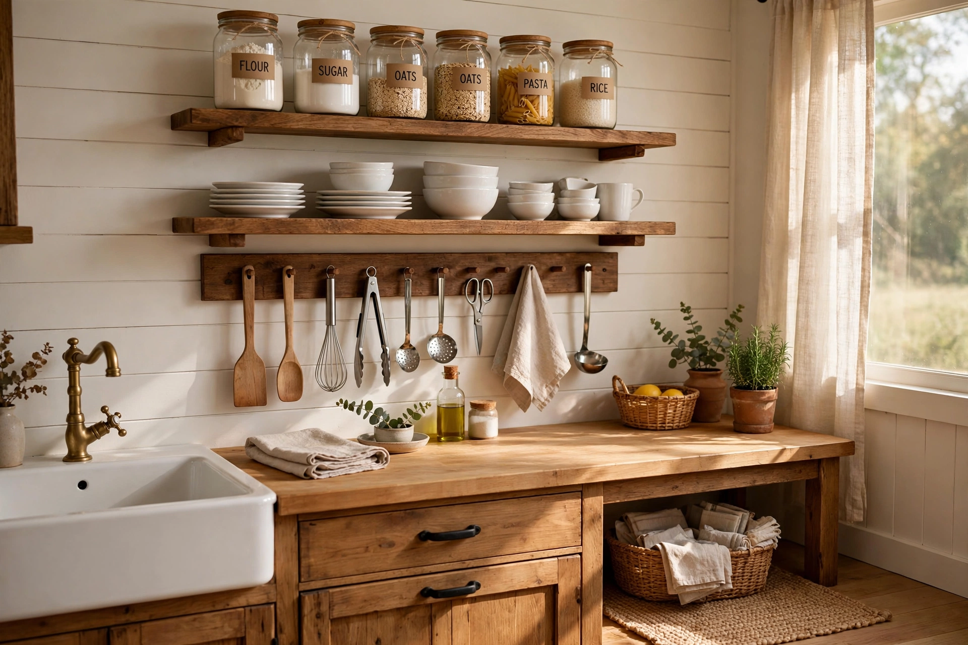 Small kitchen organization ideas with vertical storage and drawer organizers