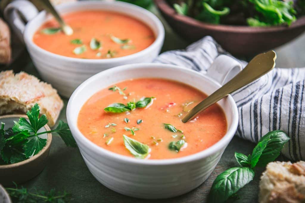 Classic Tomato Soup from Scratch in 30 Minutes (Better Than Canned)